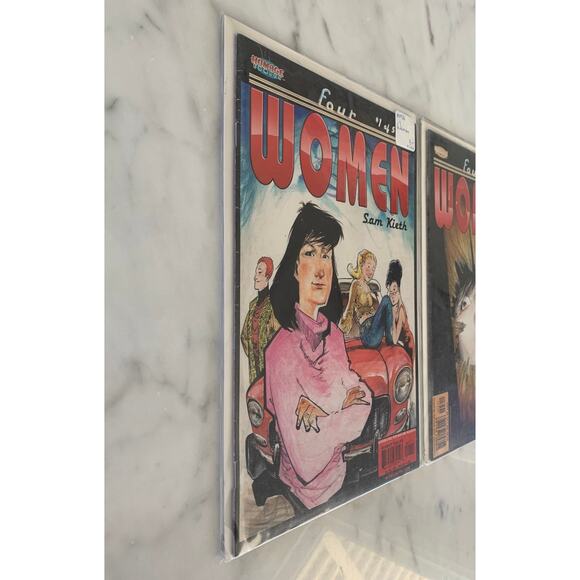 "Four Women" Comic Books No. 1 & 3 of 5 - Picture 2 of 6